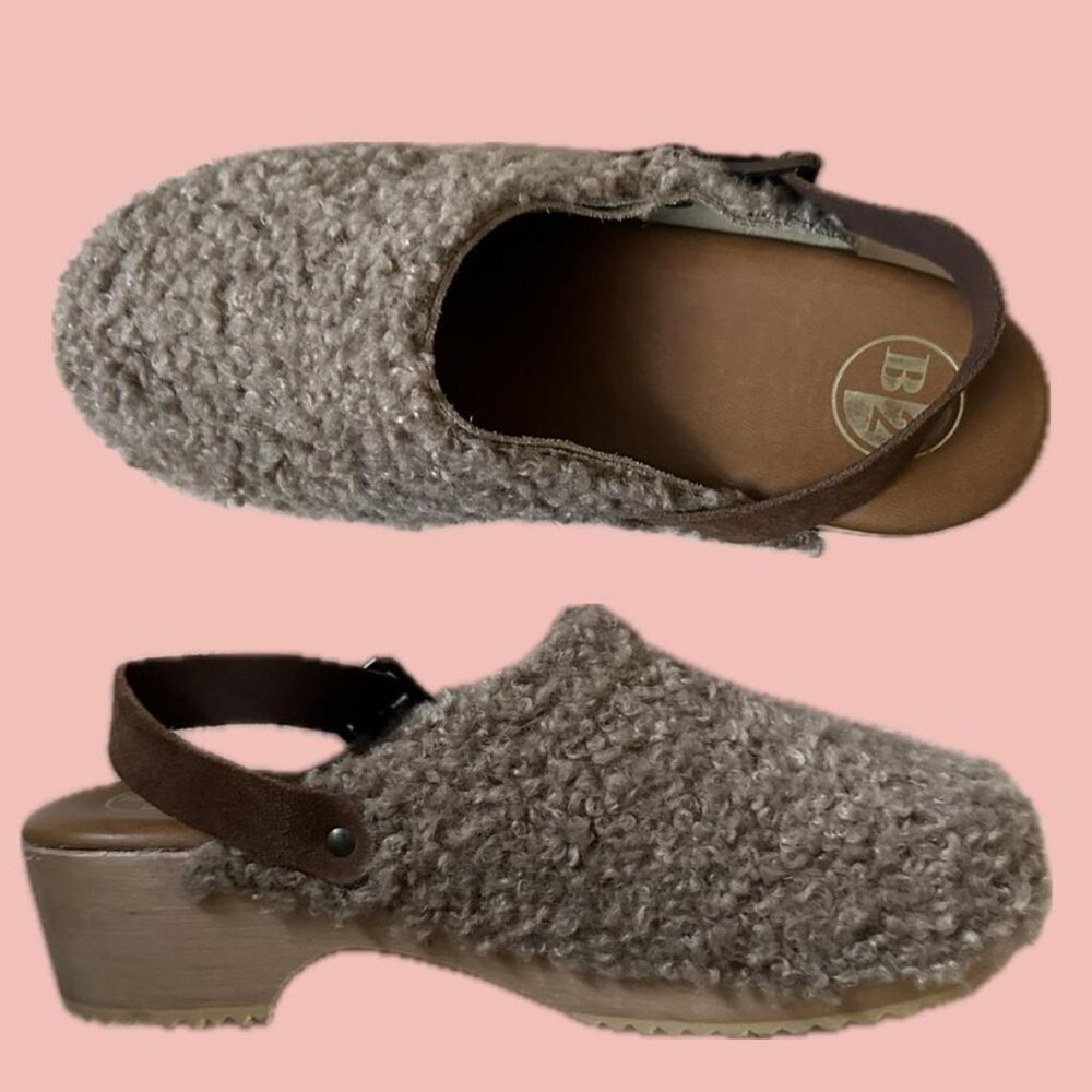 B2 clogs from Brown Sherling Leather size 38